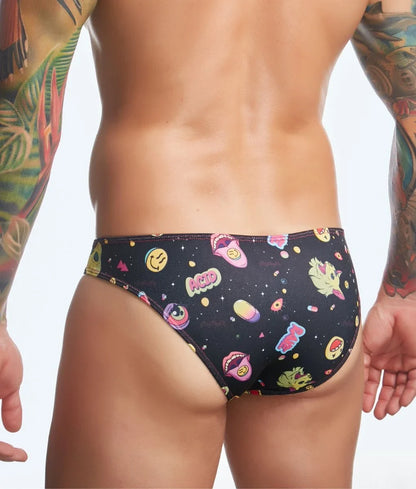 Printed Bikini Briefs - view 6