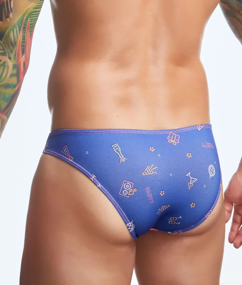 Printed Bikini Briefs - view 2