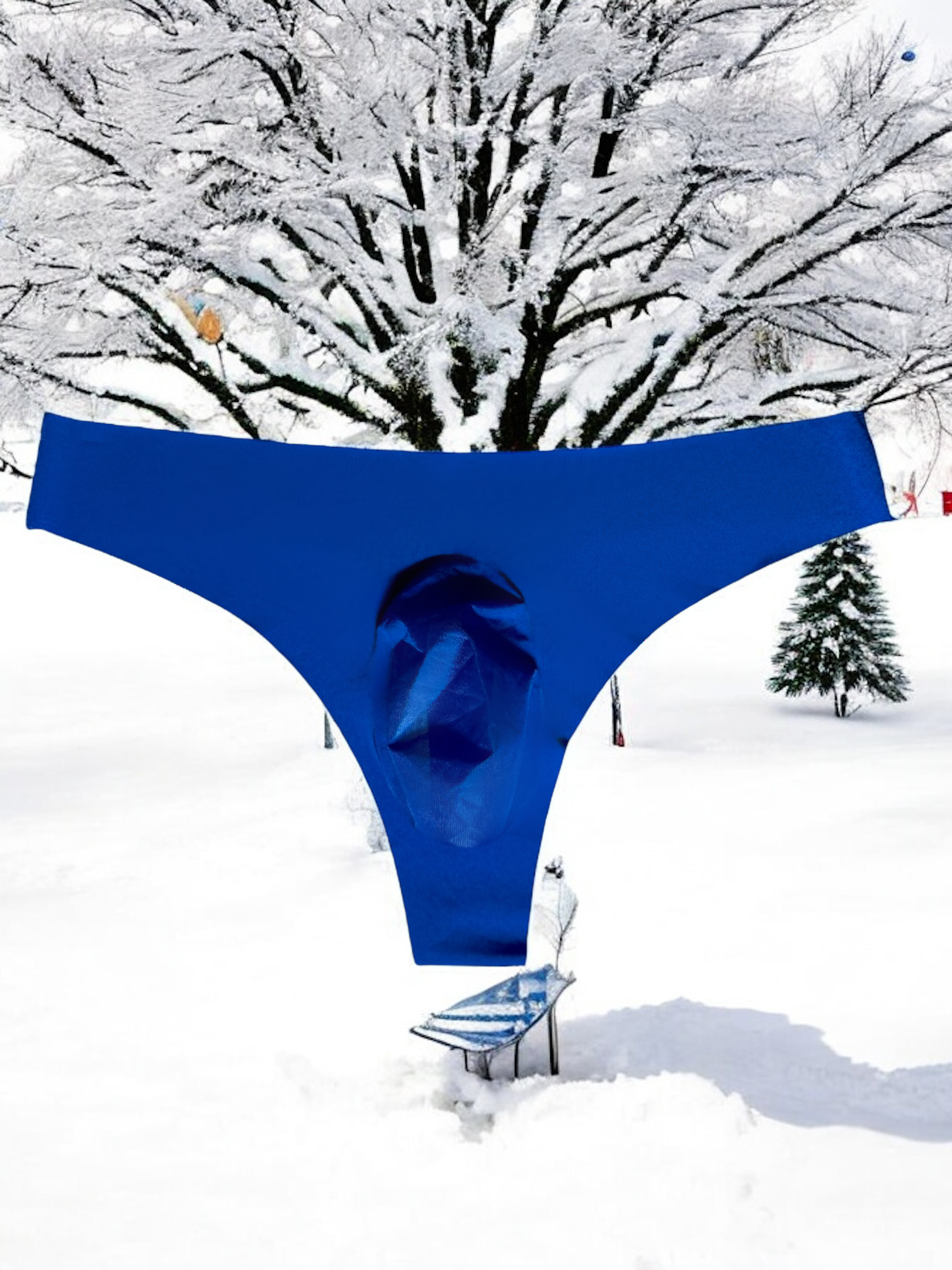 Ethereal Luxe Thong Imperial Blue | MEN UNDERWEAR | ETHAN UNDERWEAR | OUTFAIR | OUTFAIR