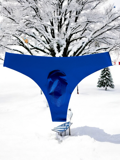 Ethereal Luxe Thong Imperial Blue | MEN UNDERWEAR | ETHAN UNDERWEAR | OUTFAIR | OUTFAIR