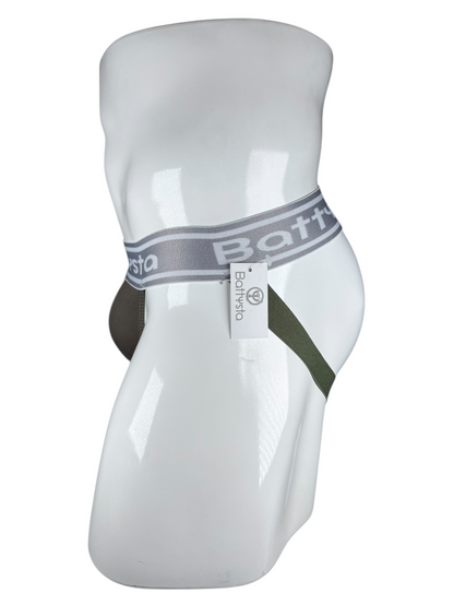 Green Olive Jockstrap | MEN UNDERWEAR | BATTYSTA | OUTFAIR | OUTFAIR