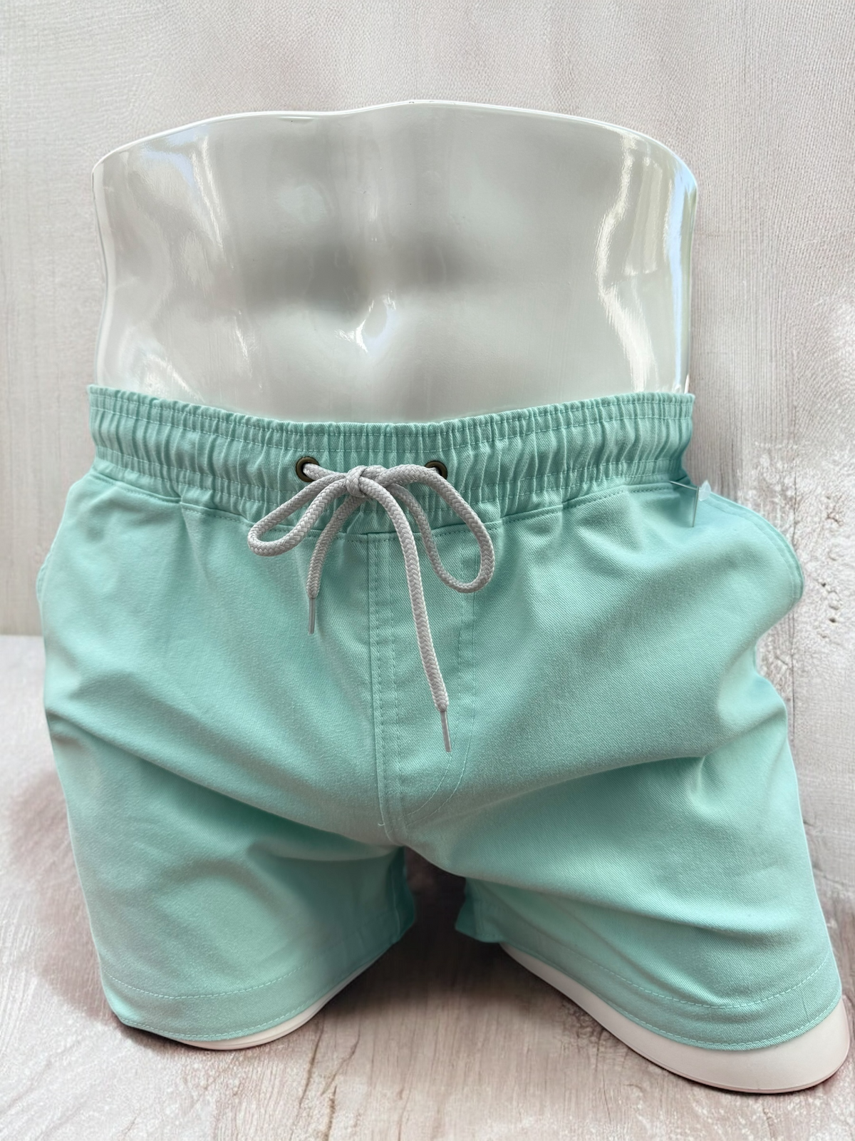 Mint Drill Shorts 2.5 Inch | MEN SHORTS | BATTYSTA | OUTFAIR | OUTFAIR