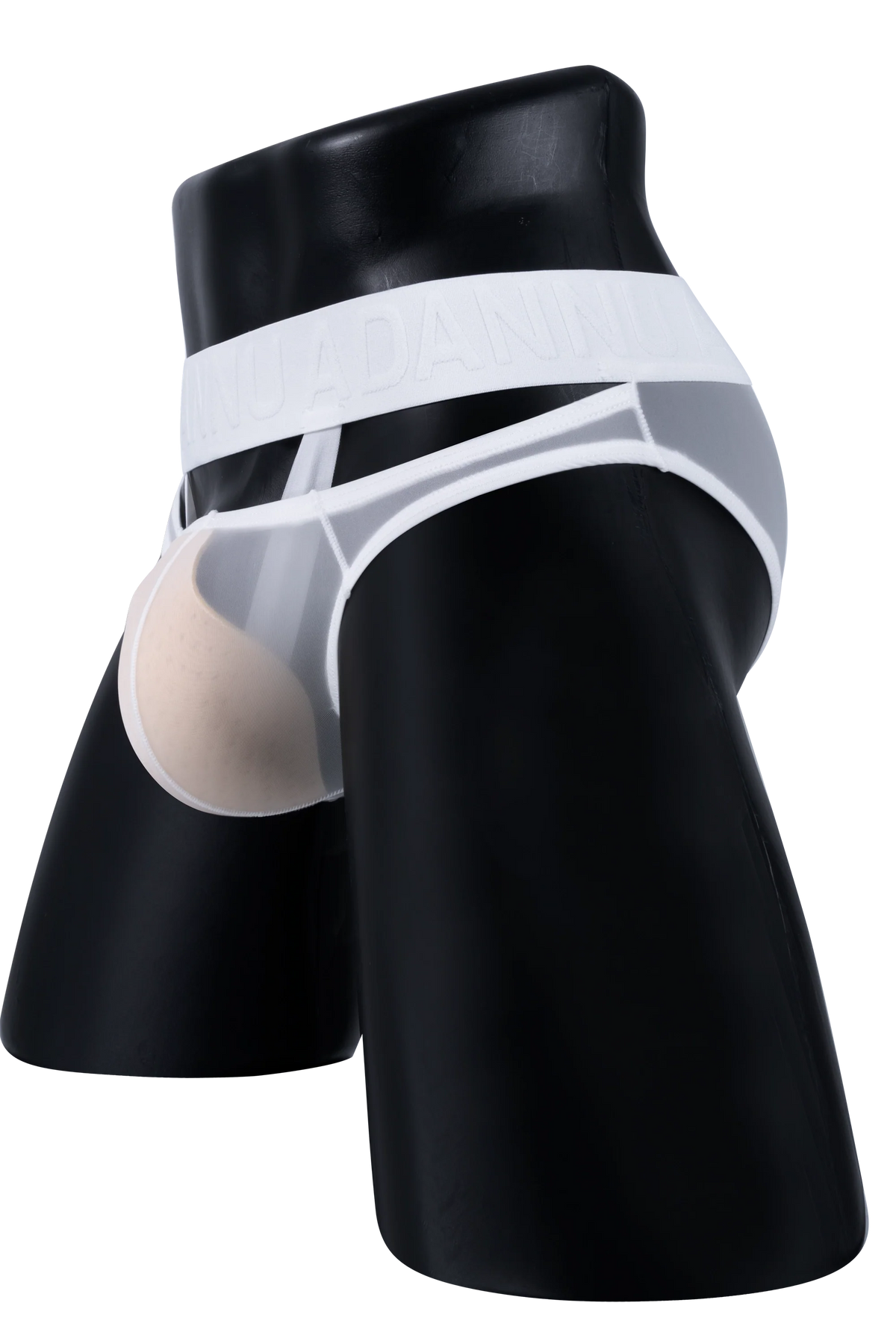 Men’s Sexy Sheer Thong with Ring & Strap Design - view 30