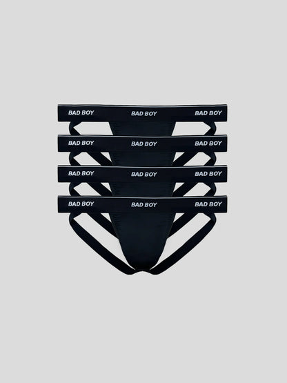 BAD BOY Black Jockstrap | MEN UNDERWEAR | BAD BOY | OUTFAIR | OUTFAIR