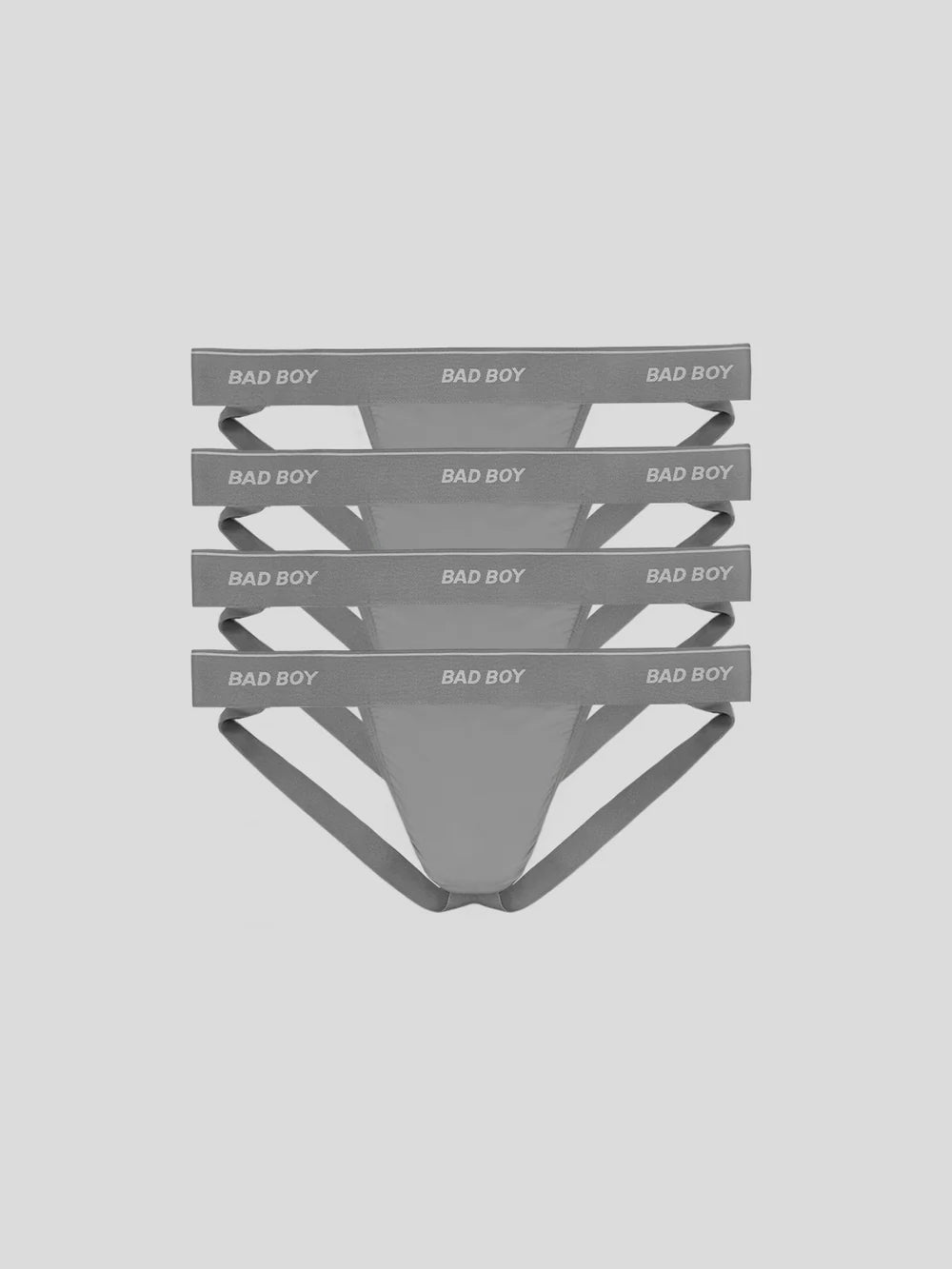 BAD BOY Grey Jockstrap | MEN UNDERWEAR | BAD BOY | OUTFAIR | OUTFAIR