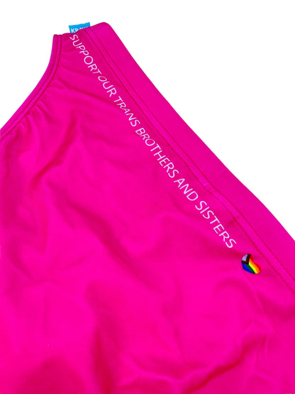 PRIDE POWER Pink Swimsuit | MEN SWIMWEAR | KBAYO | OUTFAIR | OUTFAIR