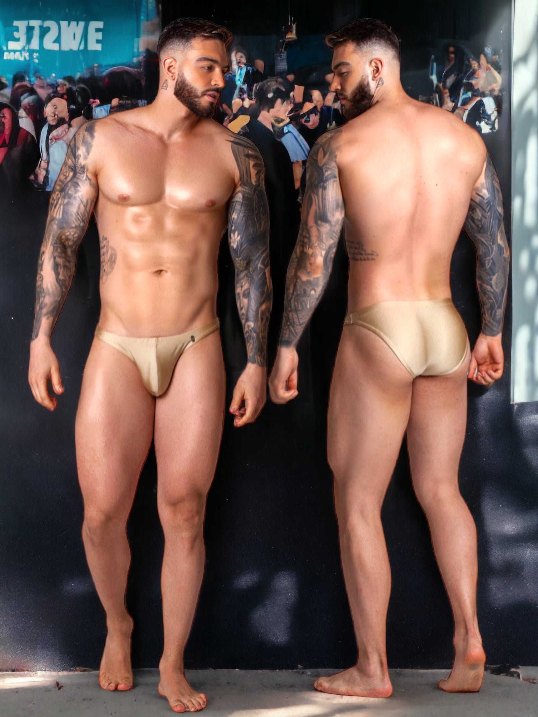 ADONIS LUXURY GOLD | MEN SWIMWEAR | XPARTACUS | OUTFAIR | OUTFAIR