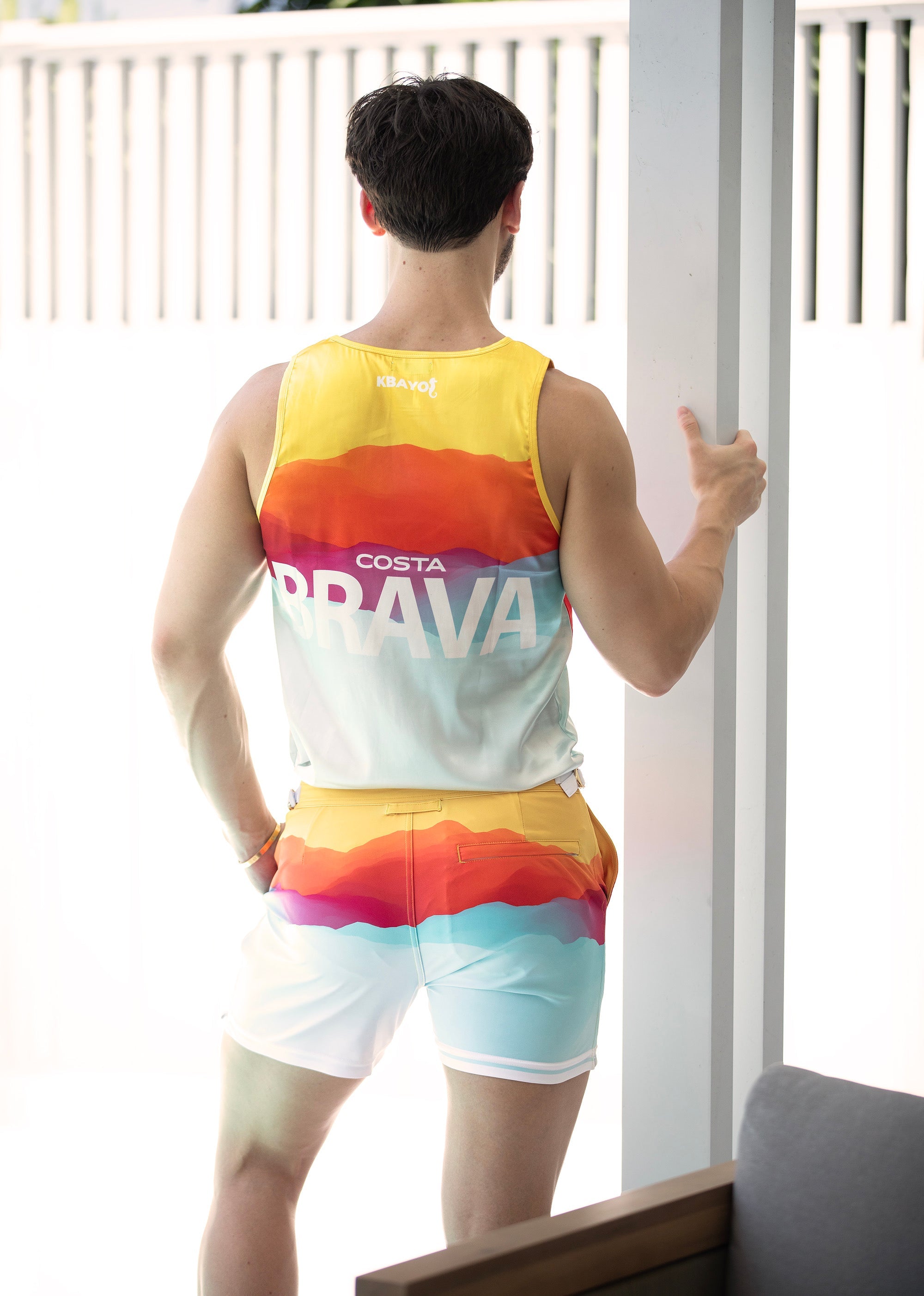 SUNSET IN COSTA BRAVA SHORTS | MEN SHORTS | KBAYO | OUTFAIR | OUTFAIR