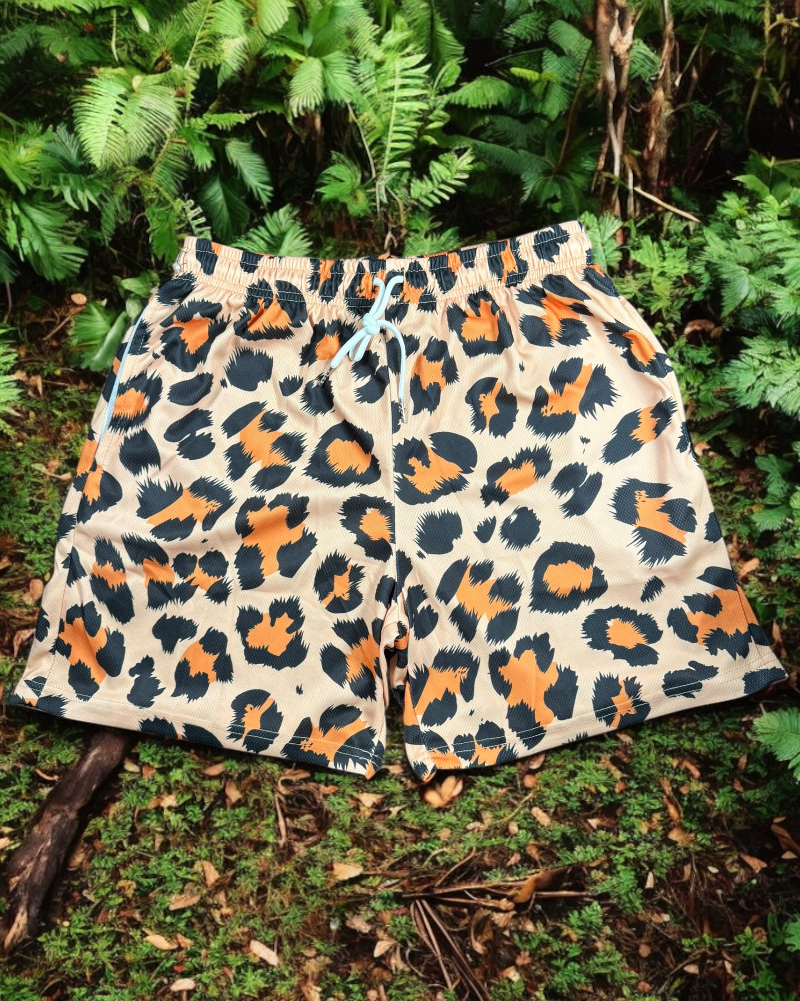 Mesh Leopard Boardshorts | MEN SHORTS | LAVISH NY | OUTFAIR | OUTFAIR