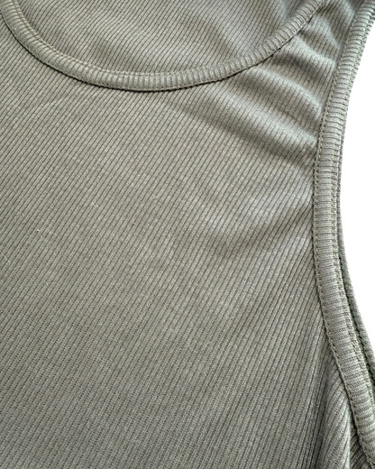 Olive Green Tank Top | MEN TANK TOP | BATTYSTA | OUTFAIR | OUTFAIR