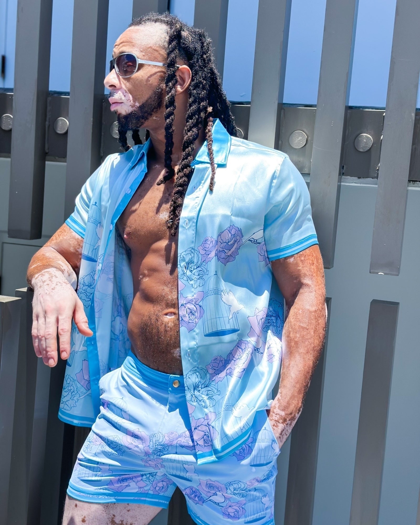 Freedom Silk Shirt | MEN SHIRT | KBAYO | OUTFAIR | OUTFAIR