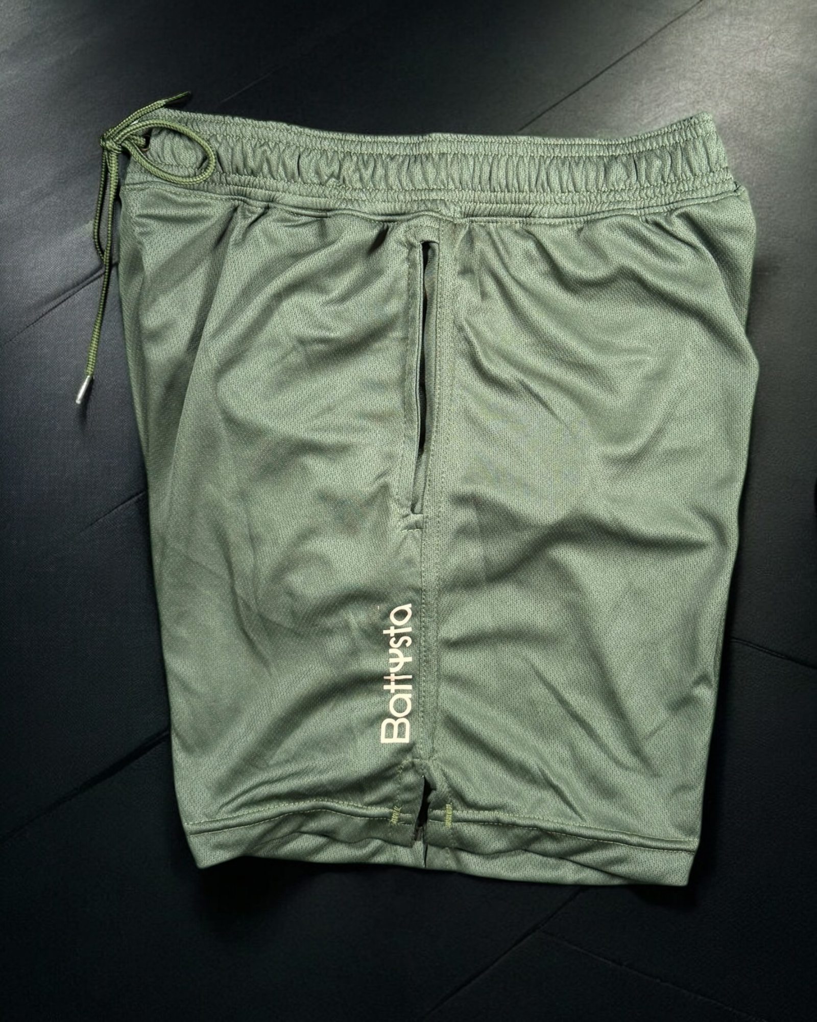 Military Green Gym Shorts | MEN SHORTS | BATTYSTA | OUTFAIR | OUTFAIR