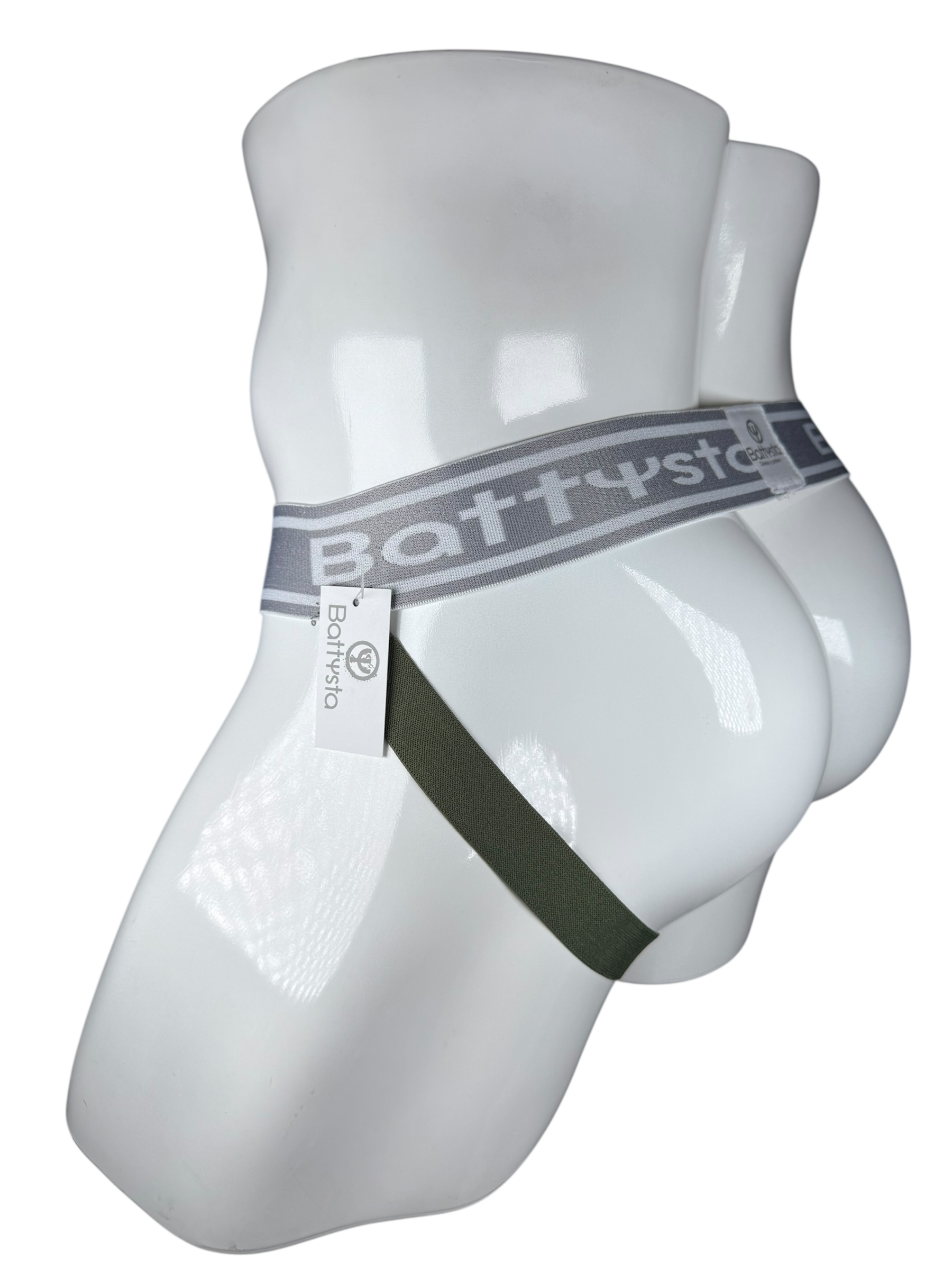 Green Olive Jockstrap | MEN UNDERWEAR | BATTYSTA | OUTFAIR | OUTFAIR