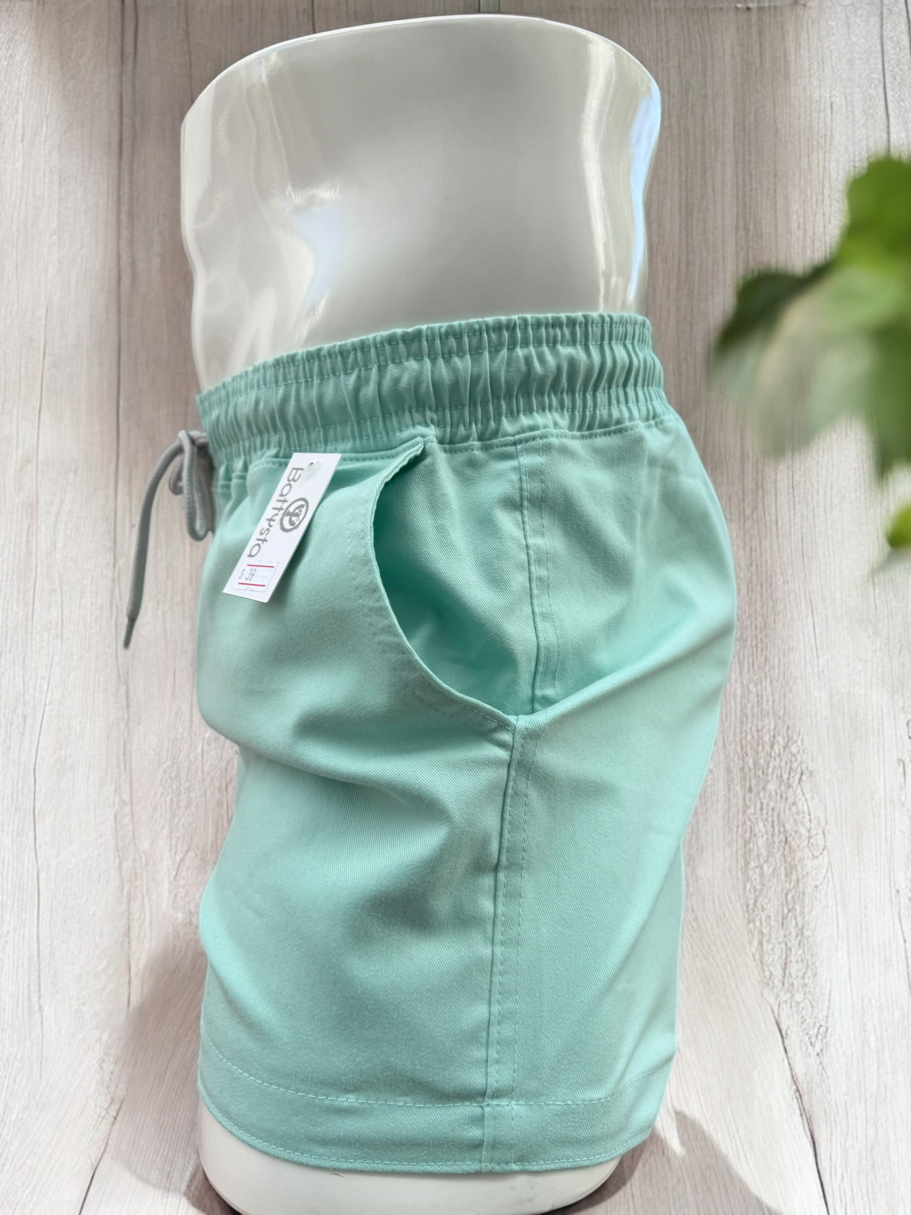 Mint Drill Shorts 2.5 Inch | MEN SHORTS | BATTYSTA | OUTFAIR | OUTFAIR