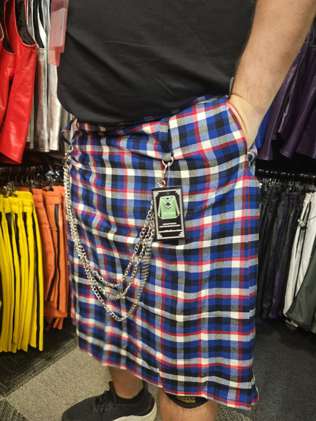 Official Leather Pride Tartan Kilt by KiltedBros - view 4