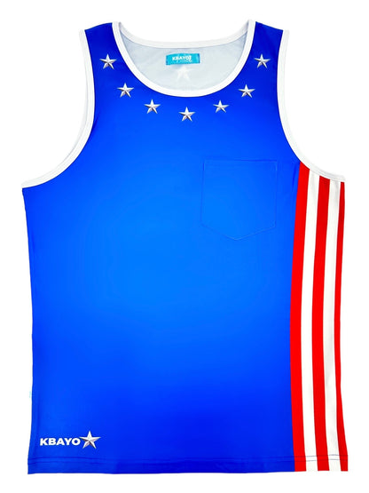 Patriot Glam Tank Top | MEN TANK TOP | KBAYO | OUTFAIR | OUTFAIR