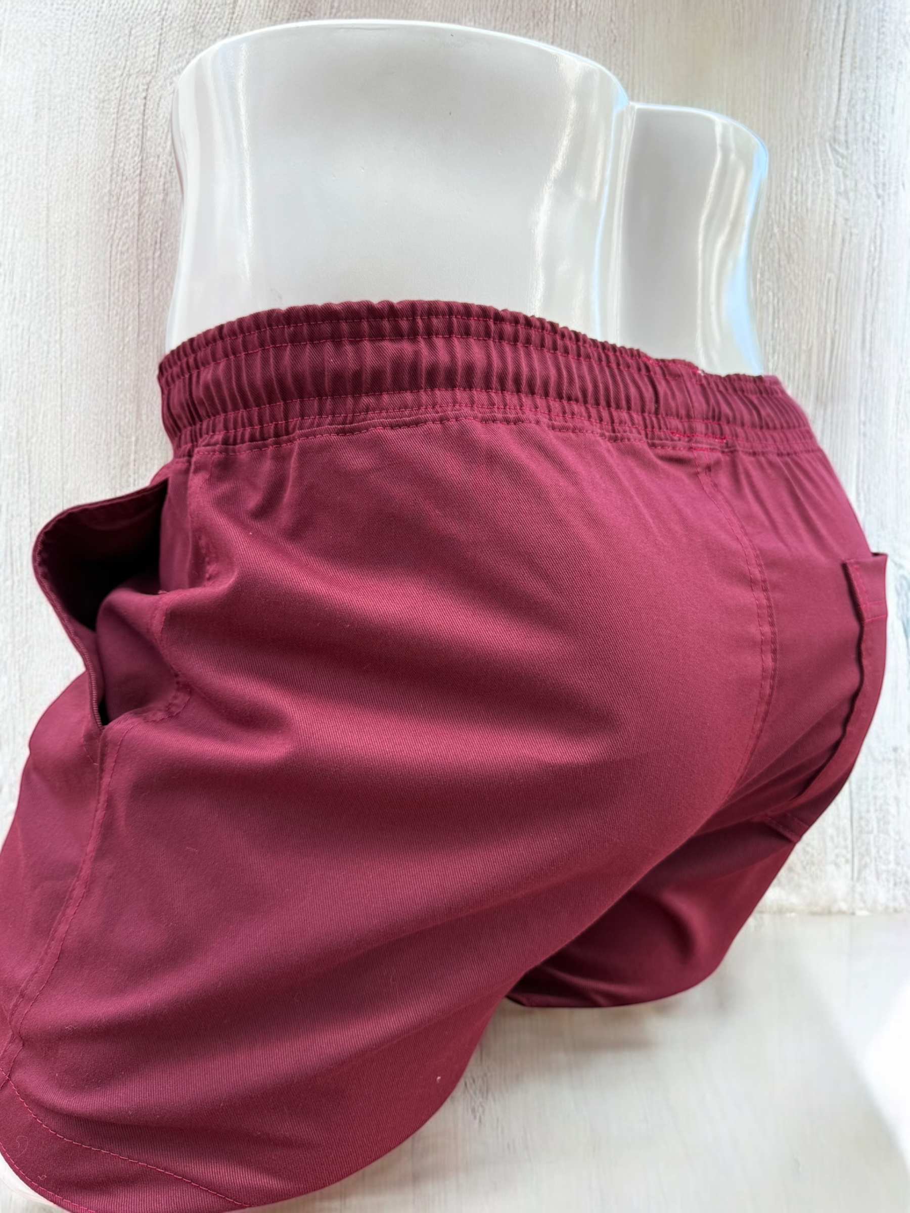 Merlot Drill Shorts 2.5 Inch | MEN SHORTS | BATTYSTA | OUTFAIR | OUTFAIR