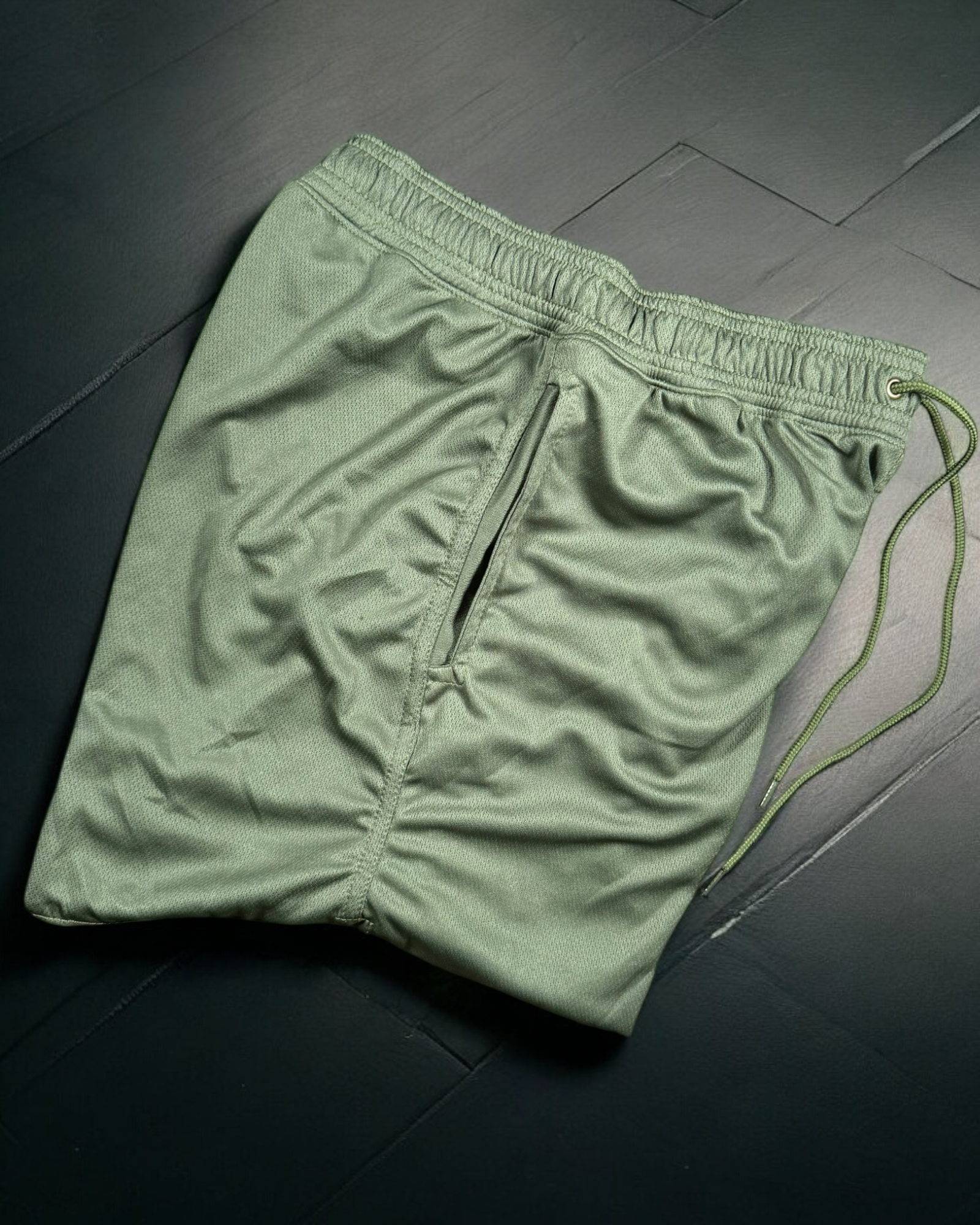 Military Green Gym Shorts | MEN SHORTS | BATTYSTA | OUTFAIR | OUTFAIR