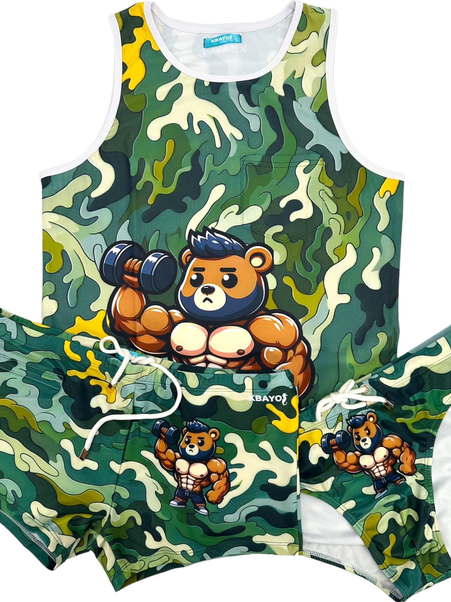 CAMOFLEX Tank Top | MEN TANK TOP | KBAYO | OUTFAIR | OUTFAIR