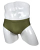 WARRIOR SOLID OLIVE BRIEFS | MEN SWIMWEAR | ETHAN UNDERWEAR | OUTFAIR | OUTFAIR