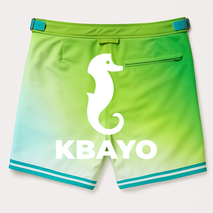 EMERALD BEACH SHORTS | MEN SHORTS | KBAYO | OUTFAIR | OUTFAIR