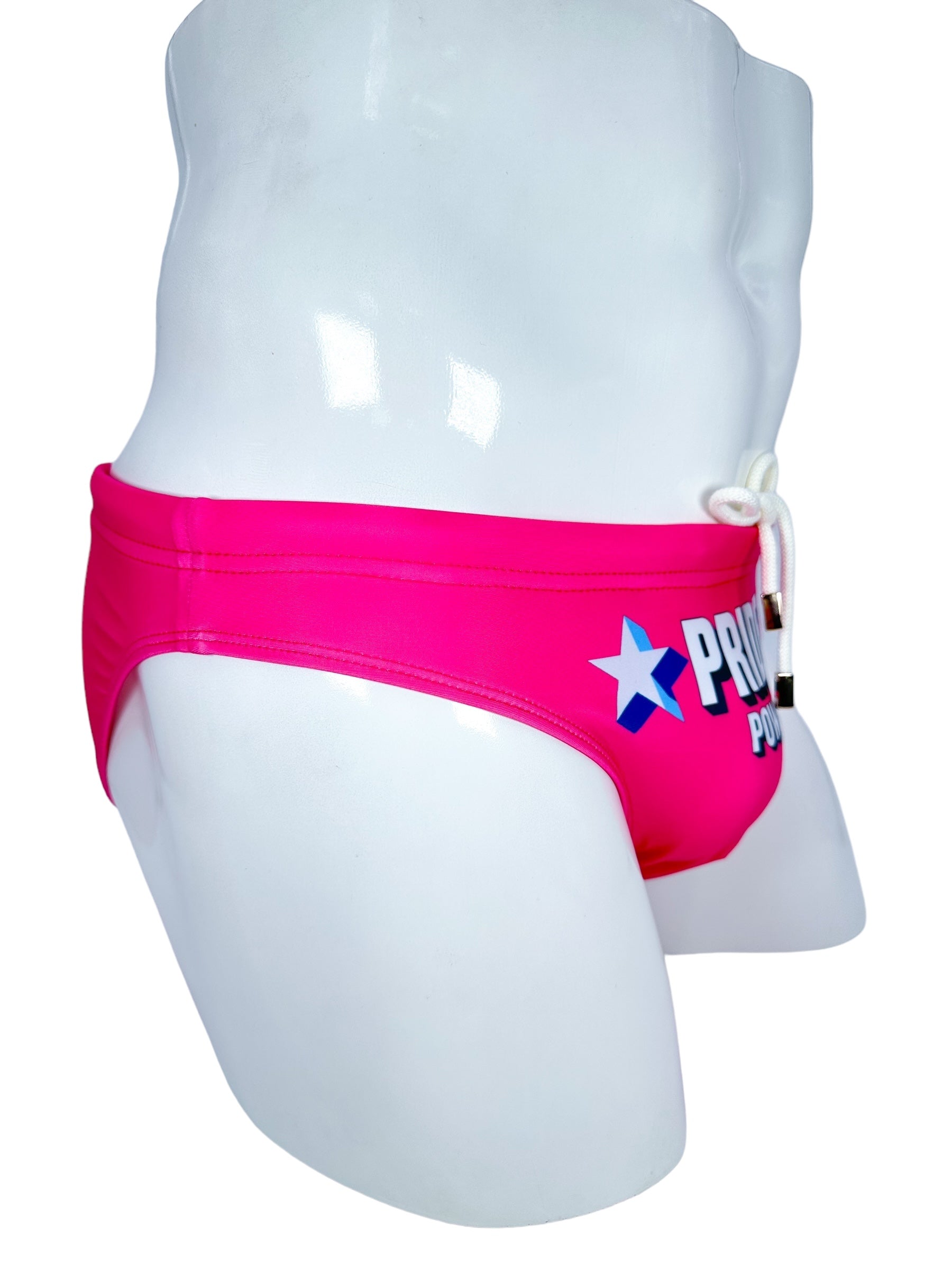 PRIDE POWER Pink Swimsuit | MEN SWIMWEAR | KBAYO | OUTFAIR | OUTFAIR
