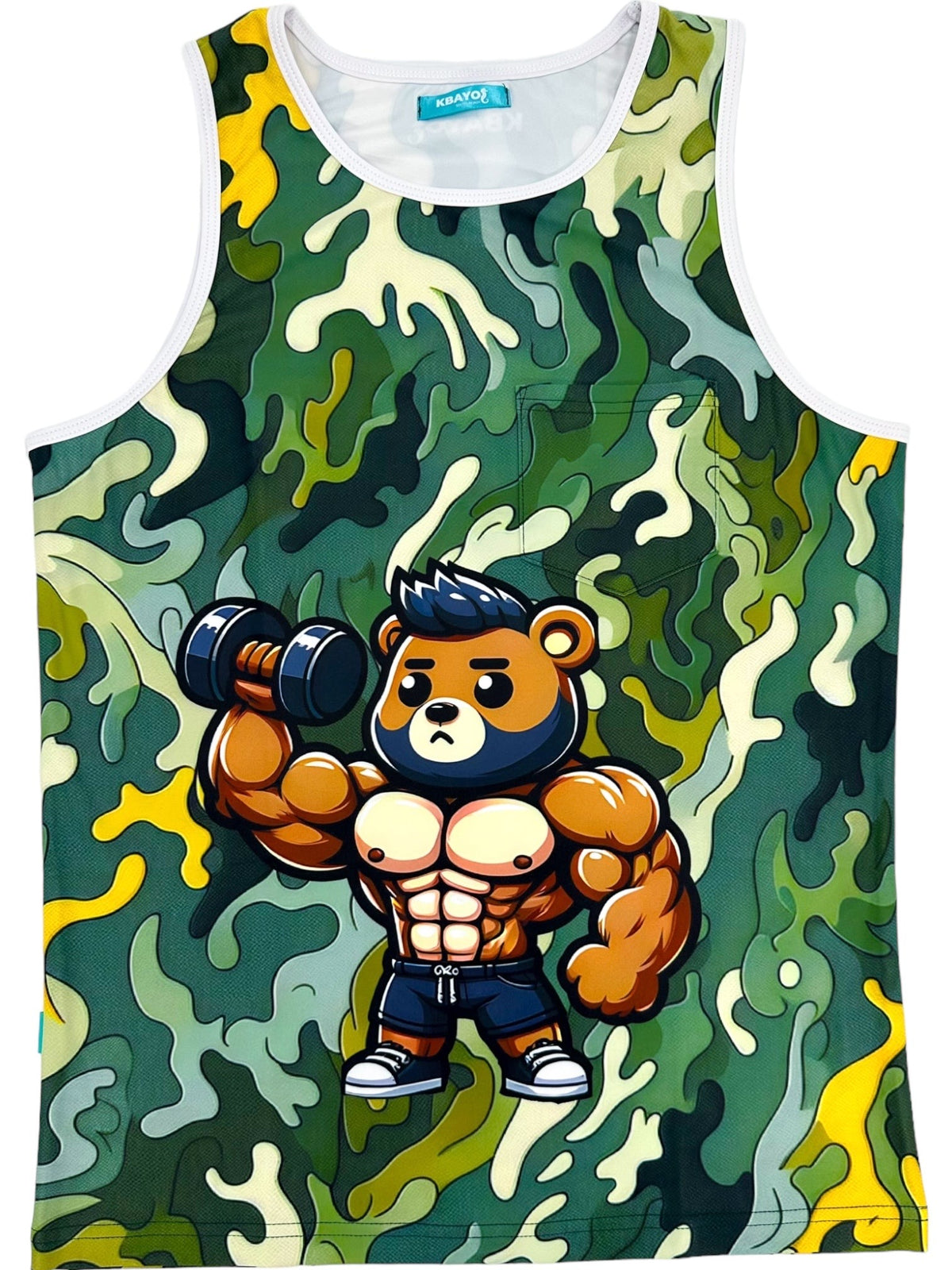 CAMOFLEX Tank Top | MEN TANK TOP | KBAYO | OUTFAIR | OUTFAIR