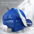 ROYAL BLUE WINGS VICER HAT