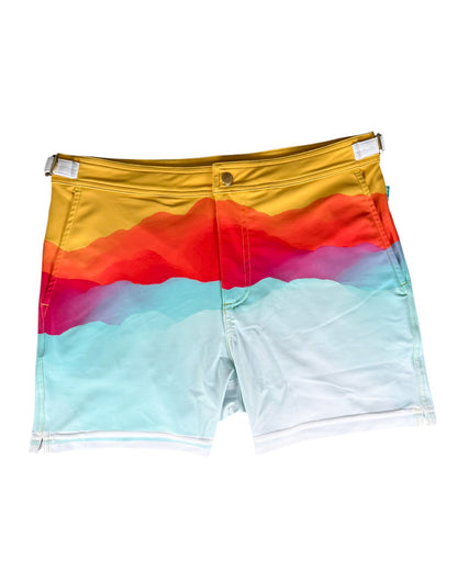 SUNSET IN COSTA BRAVA SHORTS - KBAYO