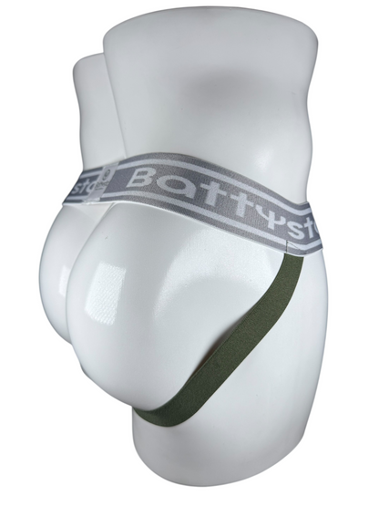 Green Olive Jockstrap | MEN UNDERWEAR | BATTYSTA | OUTFAIR | OUTFAIR