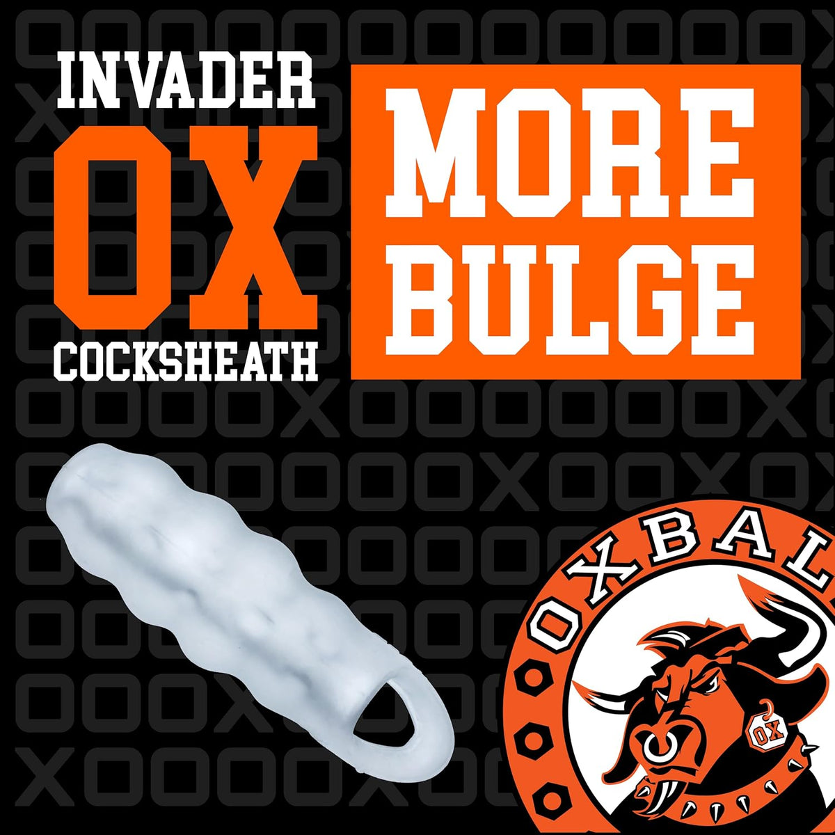 Oxballs INVADER humpity open-end velvety plus+SILICONE rubbery cocksheath - view 3