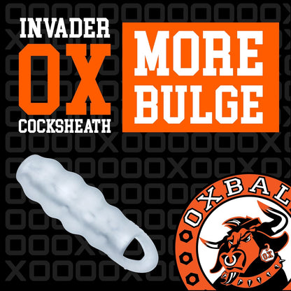 Oxballs INVADER humpity open-end velvety plus+SILICONE rubbery cocksheath - view 3