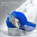 ROYAL BLUE WINGS VICER HAT