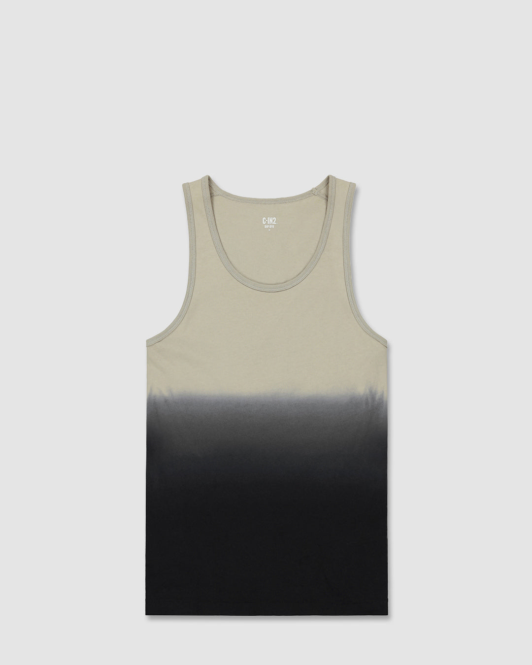 Dip Dye Relaxed Tank Sandstone Beige - view 3