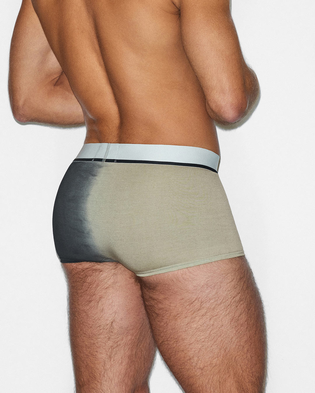 Dip Dye Trunk Sandstone Beige - back view