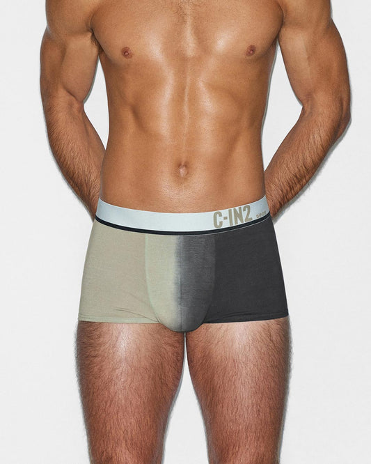 Dip Dye Trunk Sandstone Beige - front view