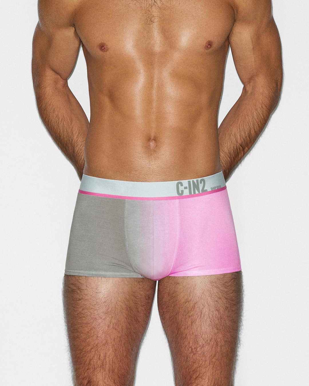 Dip Dye Trunk Peony Pink - back view