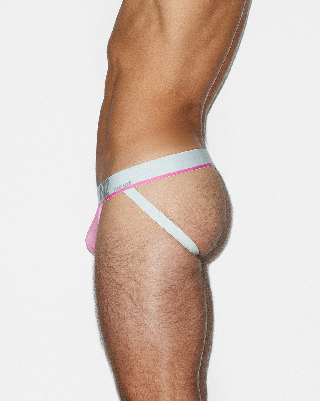 Dip Dye Jock Peony Pink - back view