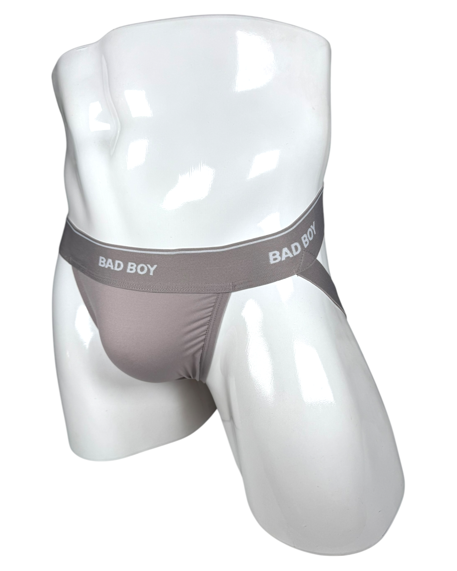 BAD BOY Grey Jockstrap | MEN UNDERWEAR | BAD BOY | OUTFAIR | OUTFAIR