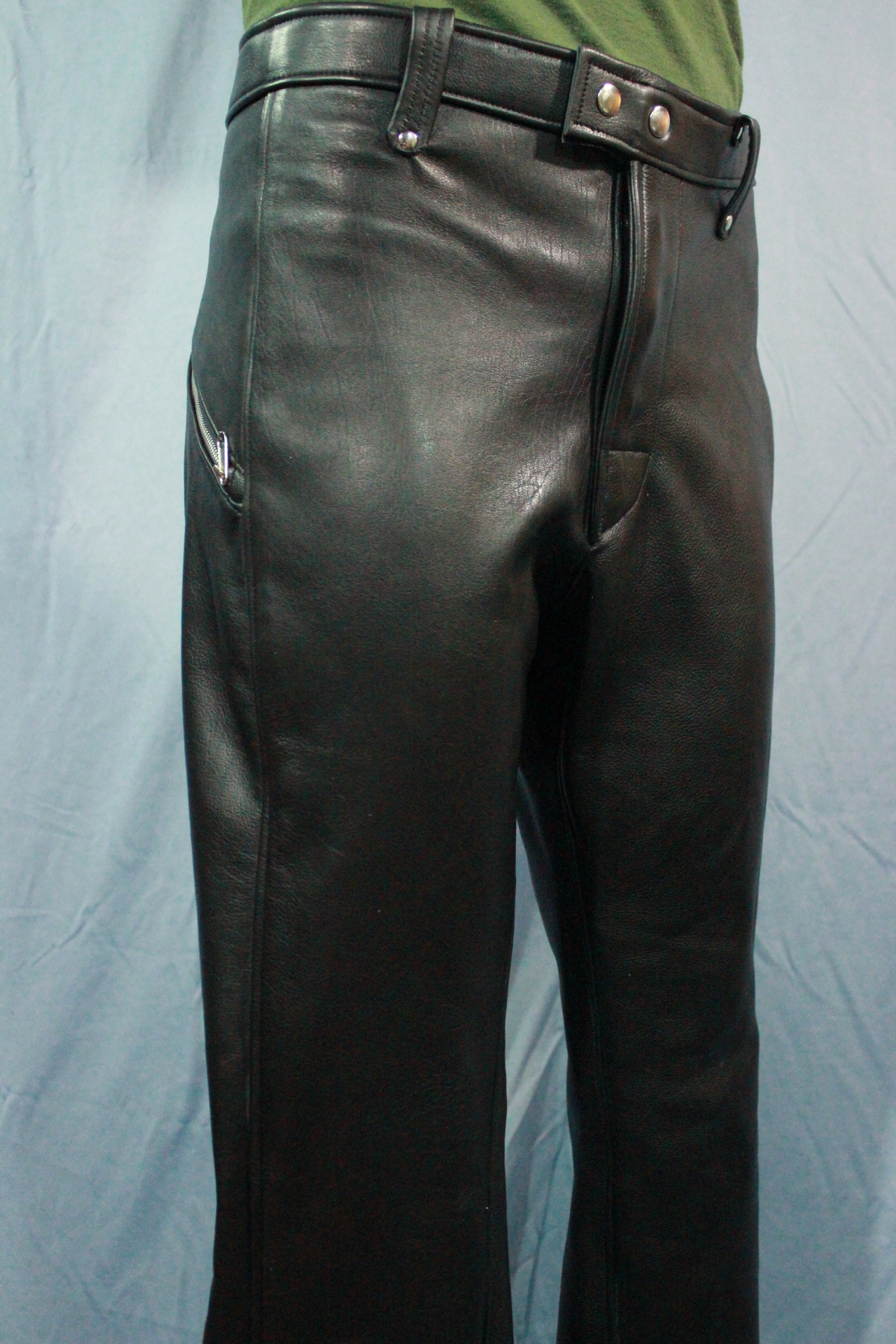 Soldier 76 Inspired Leather Pants - view 6