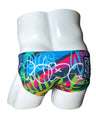 Graffiti Glamour Swim Brief