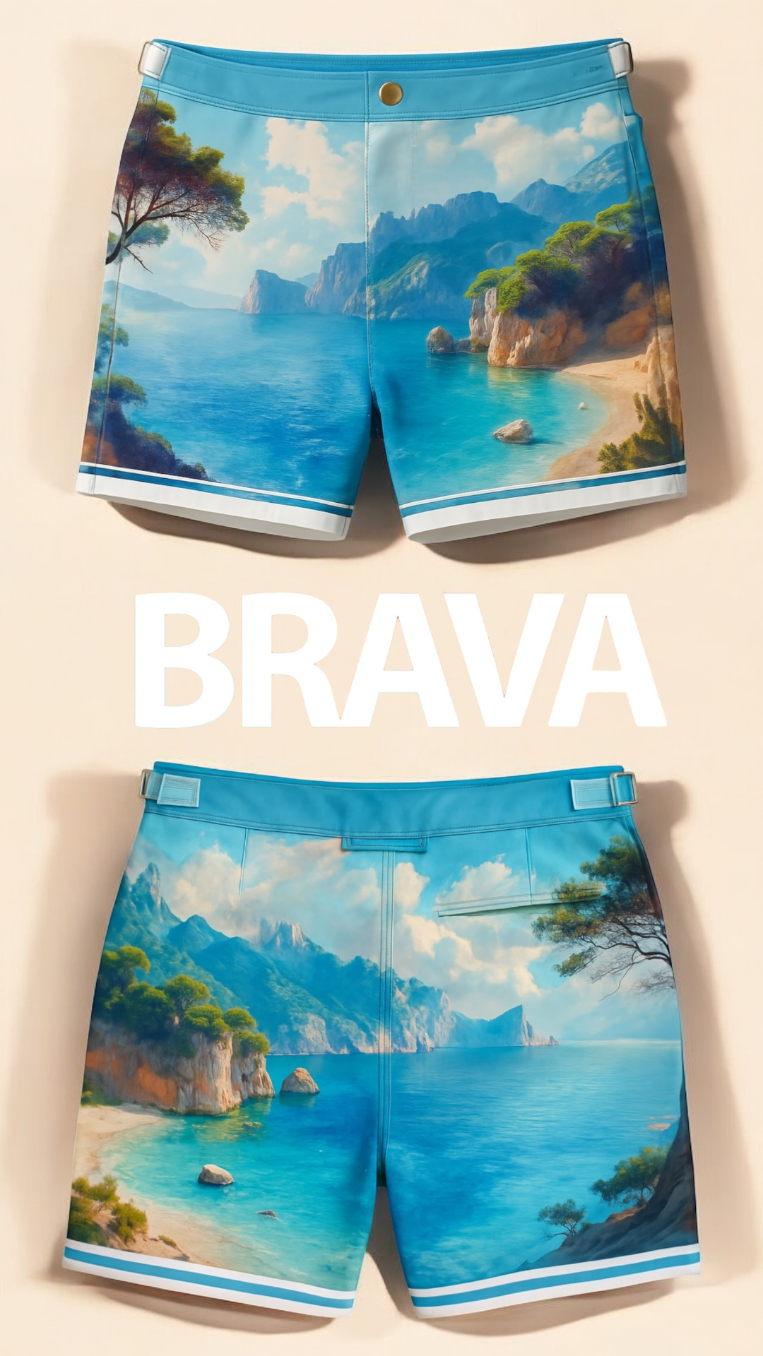 BRAVA CALA SHORTS | MEN SHORTS | KBAYO | OUTFAIR | OUTFAIR