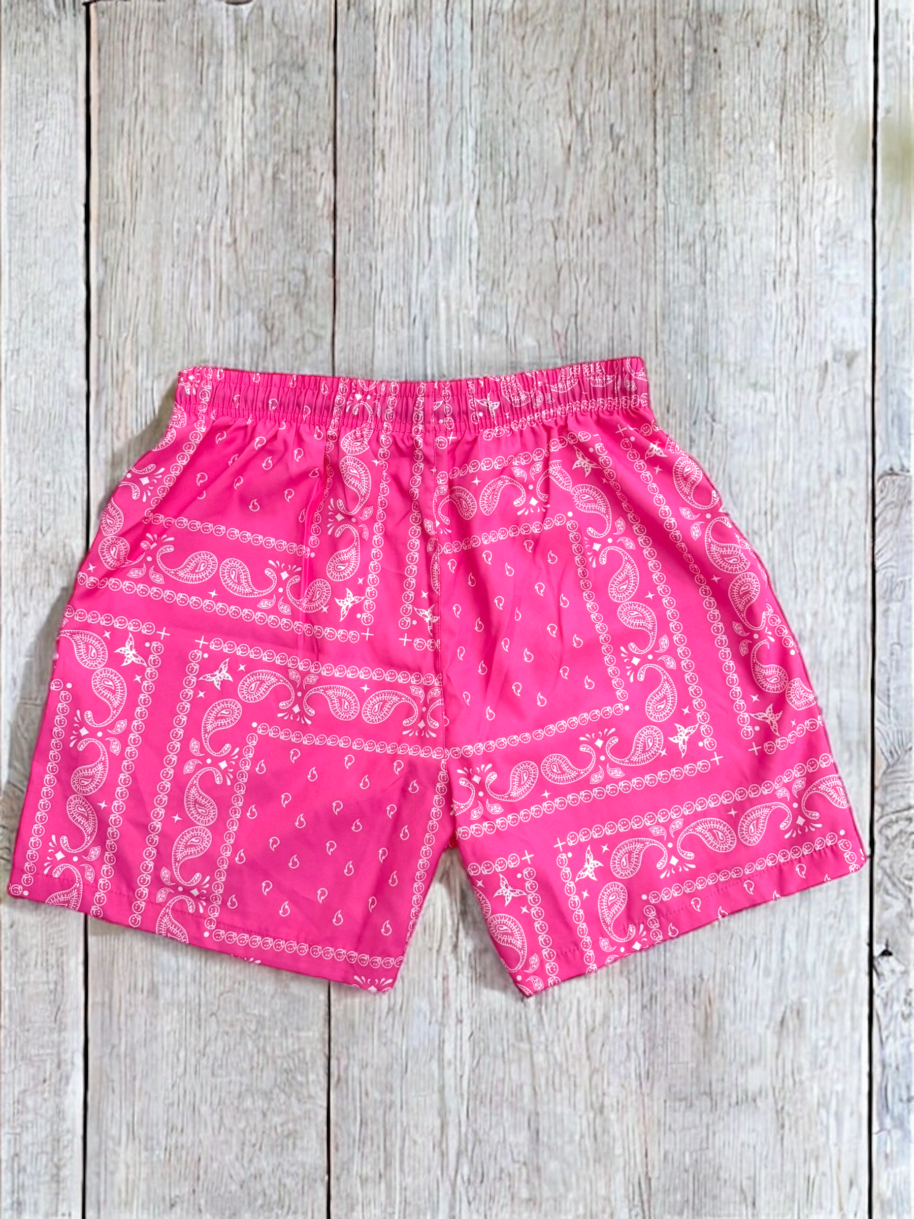 Pink Paisley Shorts | MEN SHORTS | LAVISH NY | OUTFAIR | OUTFAIR