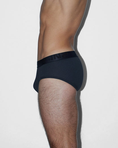Flex Fly Front Brief Black - view 4