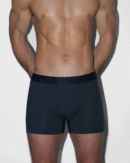 Flex Boxer Brief 5" Inseam Black - back view