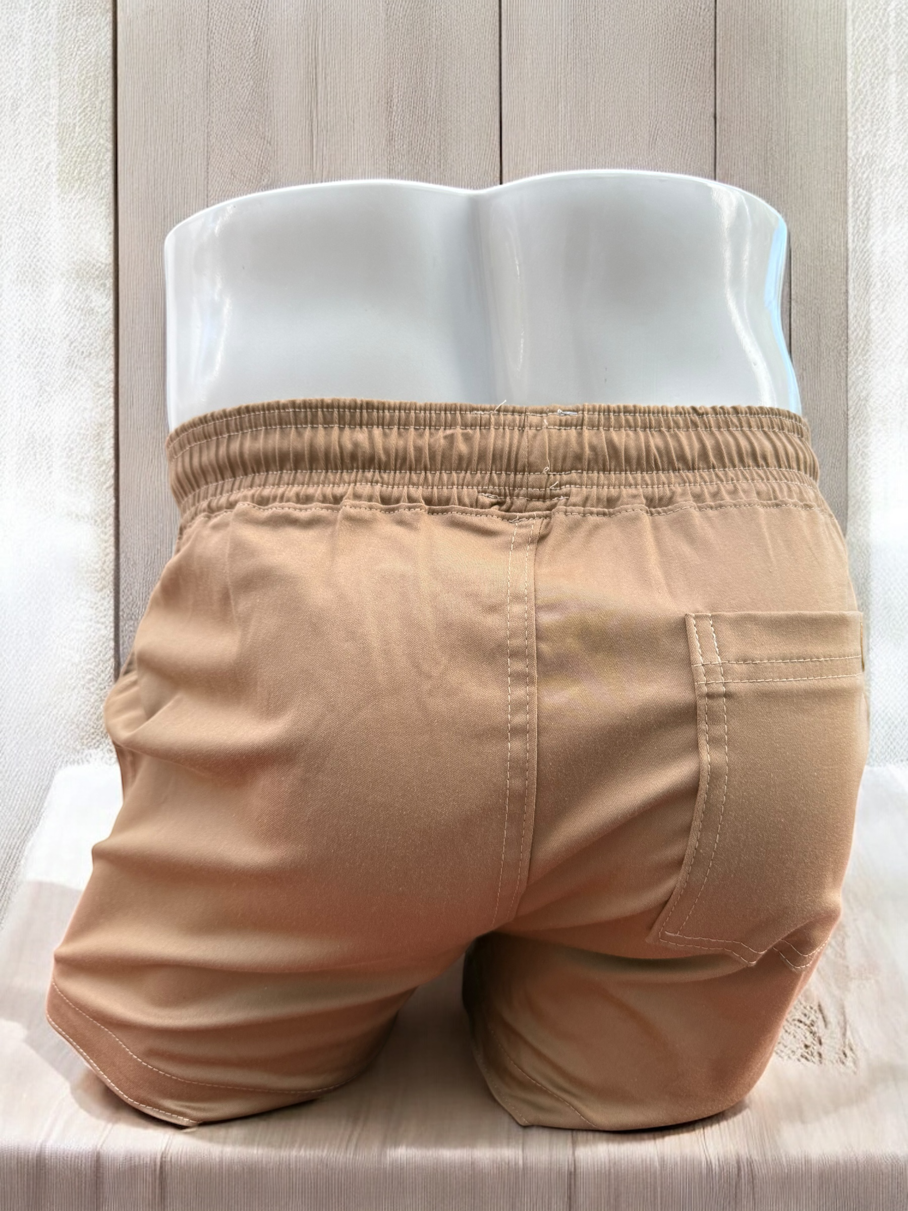 Khaki Drill Shorts 2.5 Inch | MEN SHORTS | BATTYSTA | OUTFAIR | OUTFAIR