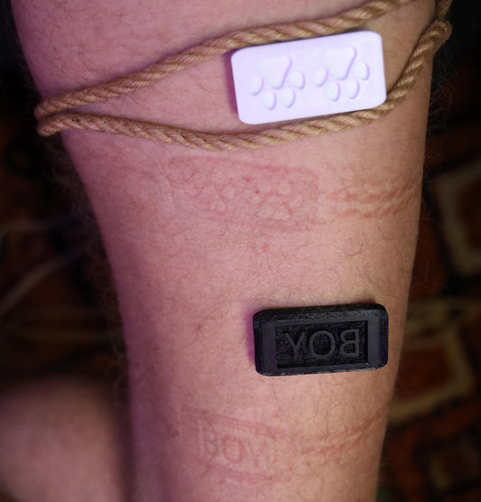 Shibari Word Stamps | MEN  | Pupifer's Kink Wonderland | OUTFAIR | OUTFAIR