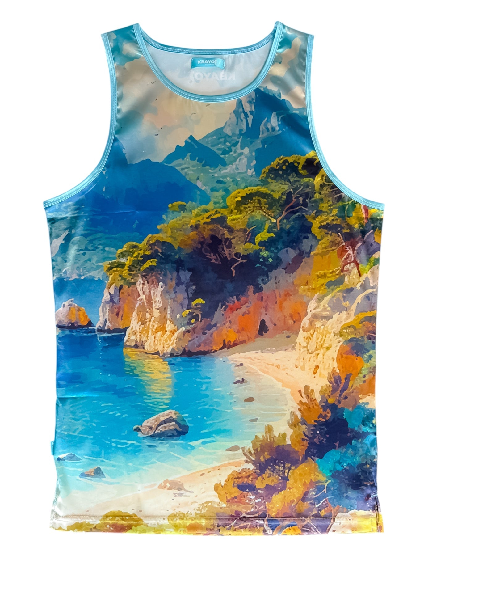 BRAVA CALA TANK TOP | MEN TANK TOP | KBAYO | OUTFAIR | OUTFAIR