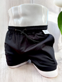 Black Drill Shorts 2.5 Inches