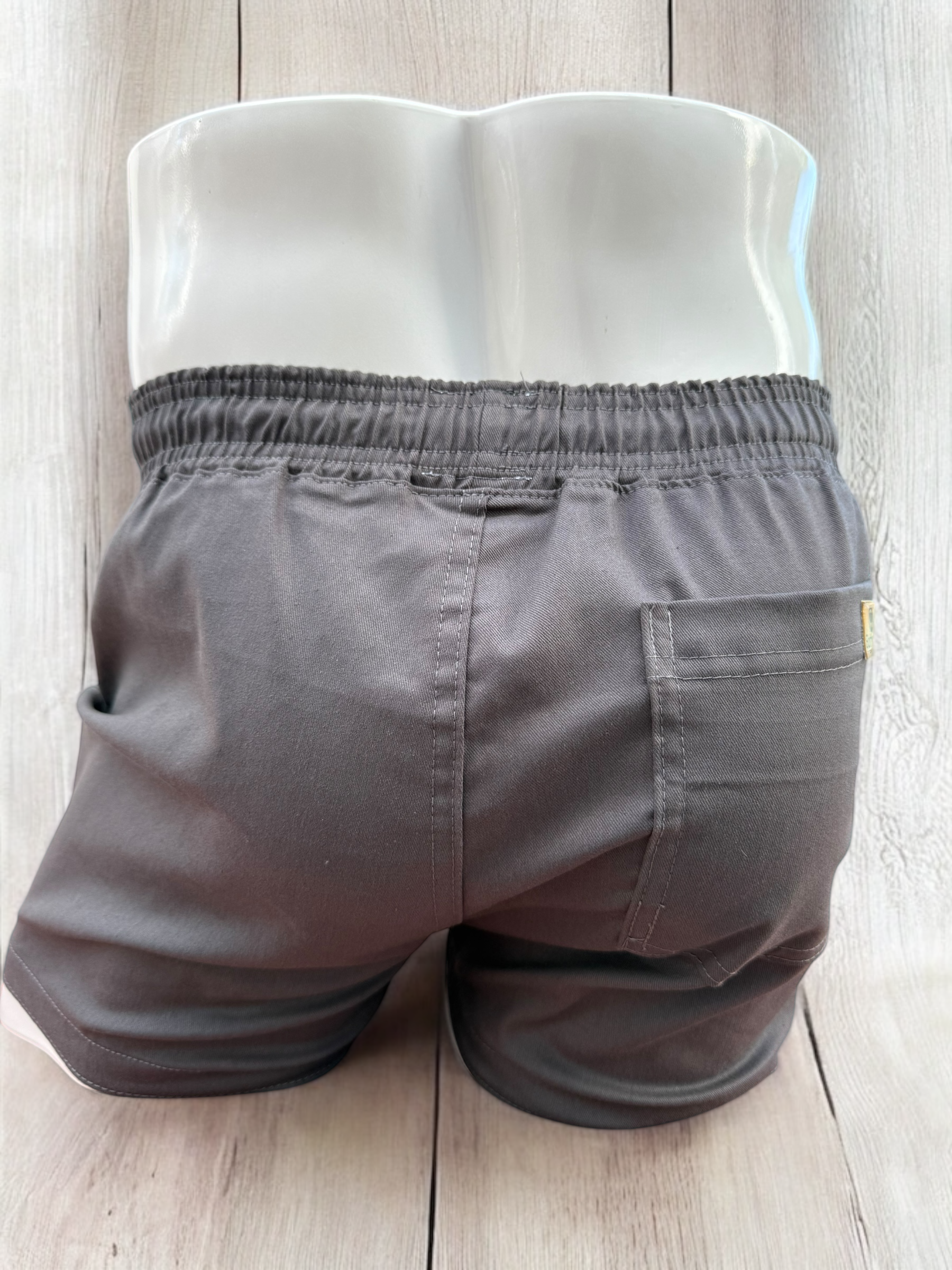 Grey Drill Shorts 2.5 Inches | MEN SHORTS | BATTYSTA | OUTFAIR | OUTFAIR